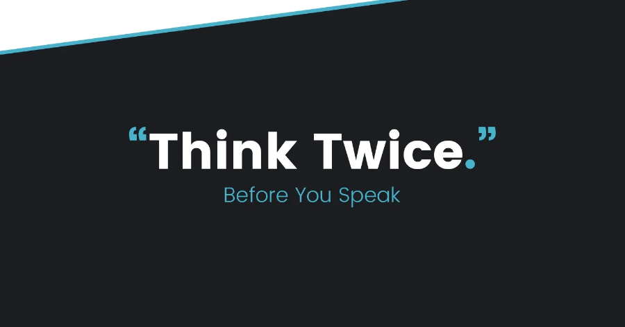 흔들릴 때는 한 번 더 생각