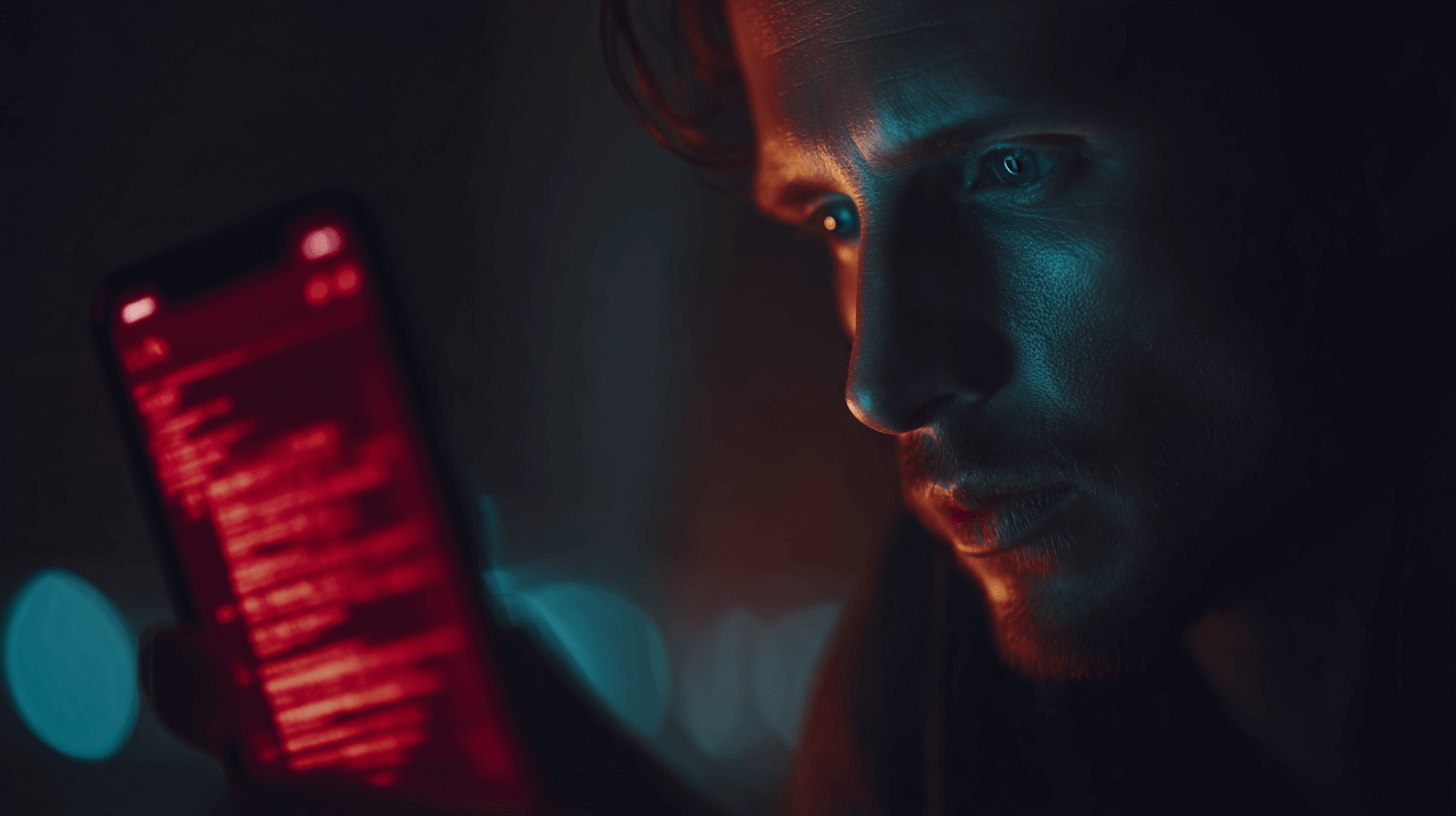 핸드폰을-확인하는-사람