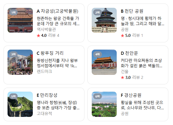 중국 북경 12월 날씨 옷차림 추천 여행지