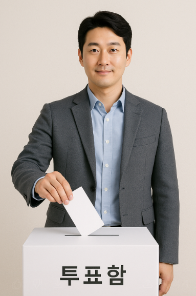 투표하는 사람들