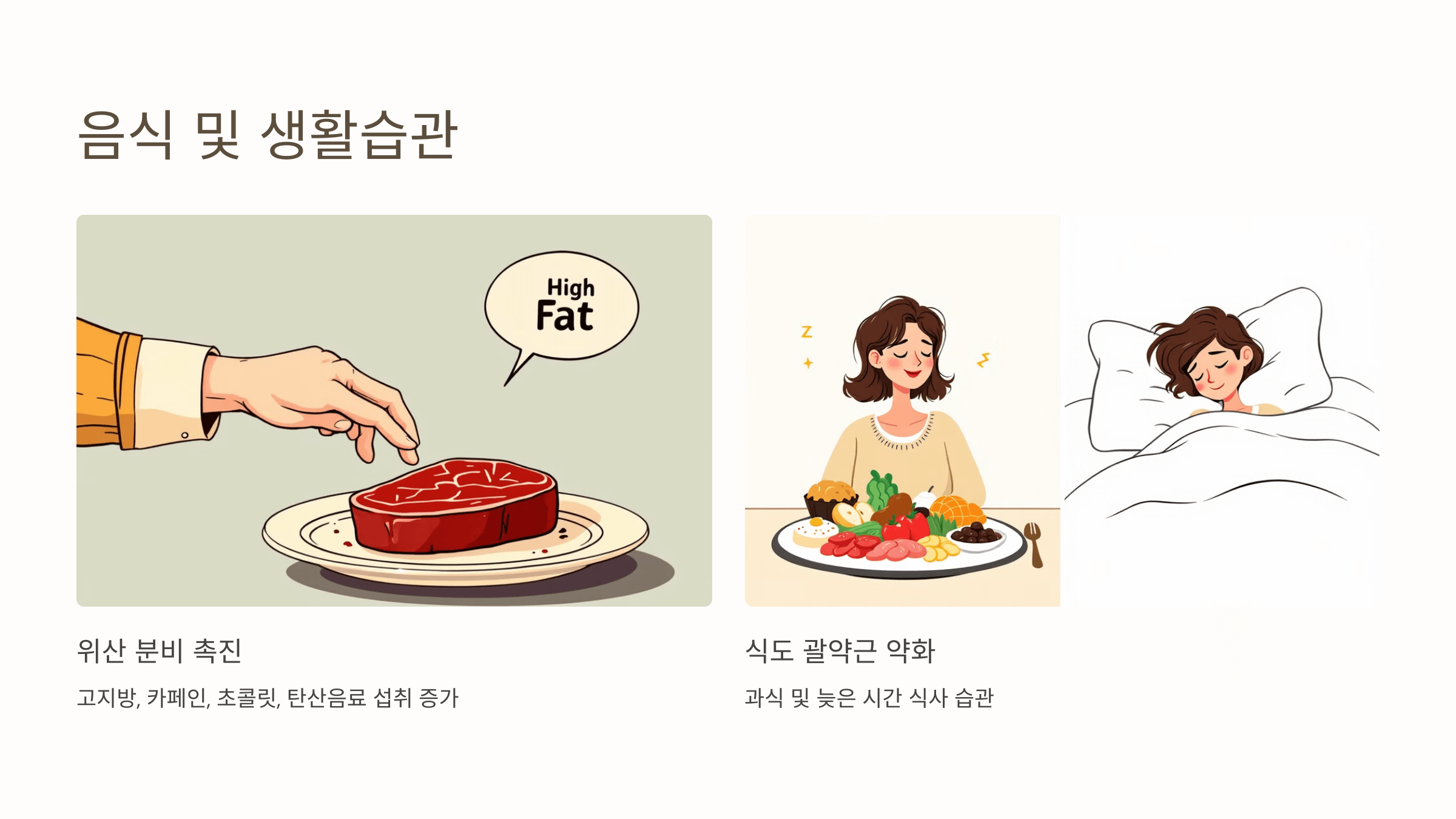 역류성 후두염과 관련된 사진입니다.