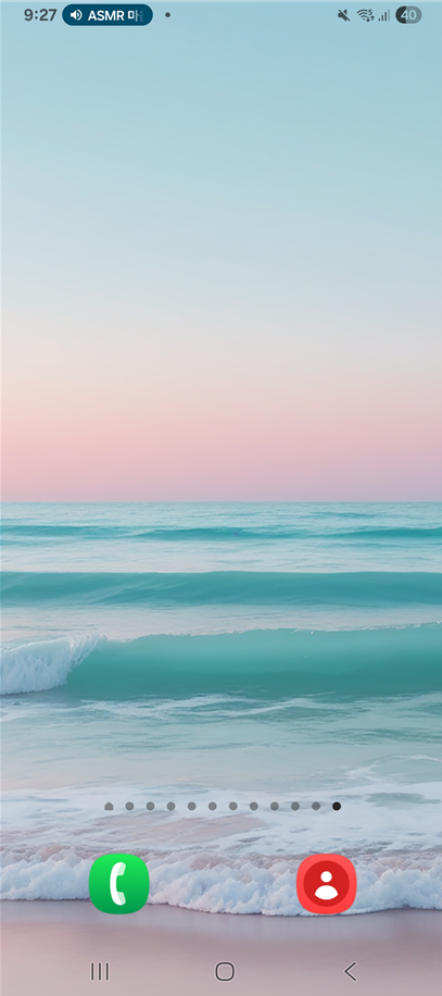 방법 6: 알림창에서 음악 컨트롤하기