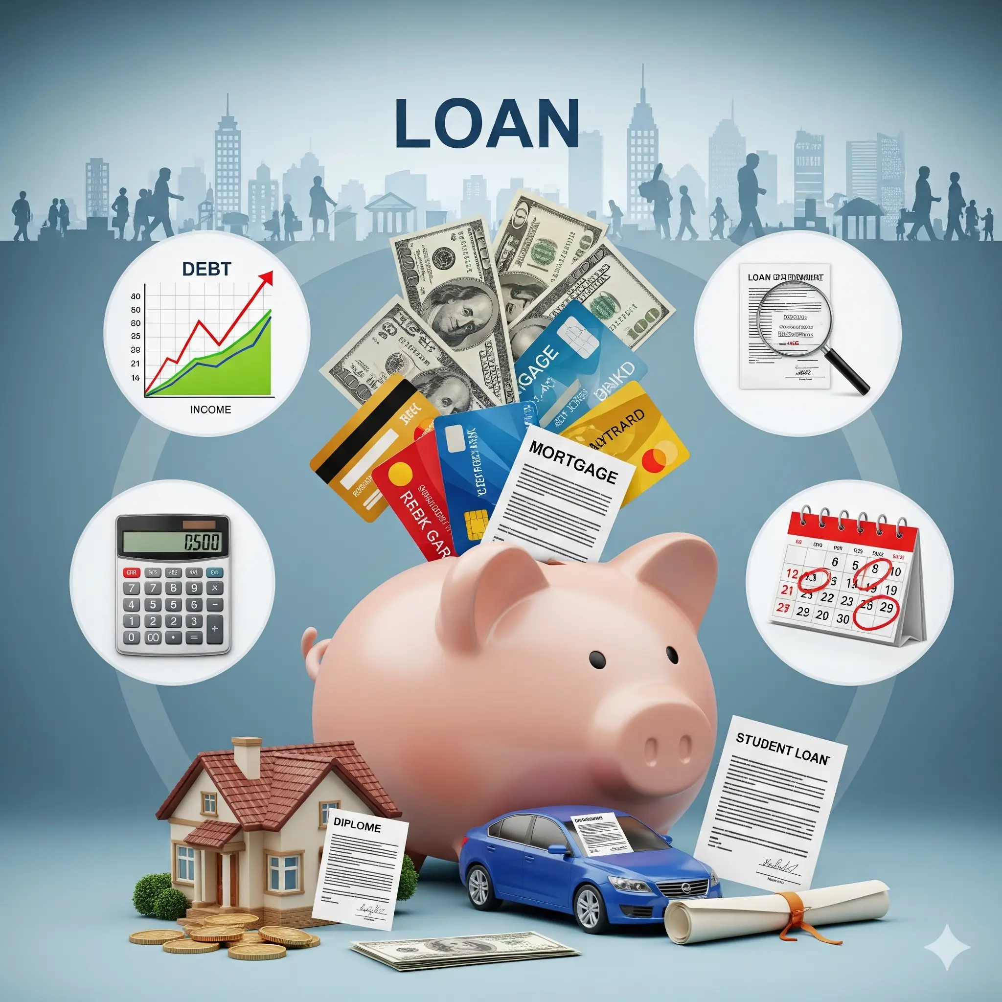 주택담보대출 금리 산정 방식 시각화 이미지