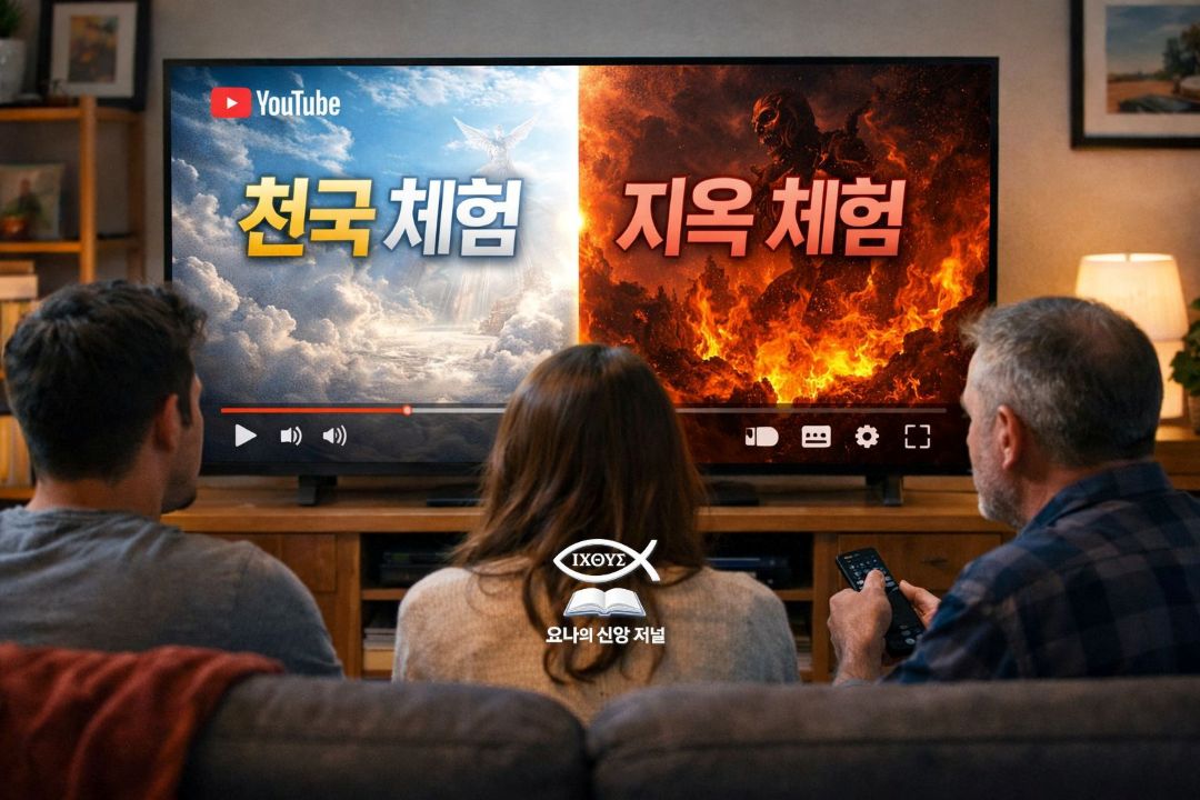 [천국과 지옥을 팔아 미혹하는 미디어들] 자극적인 미디어 매체가 양산하는 가짜 천국과 지옥의 허상을 폭로한다. 기록된 말씀을 왜곡하여 성도들을 미혹하는 영적 실태를 선포한다. 요나의 신앙 저널