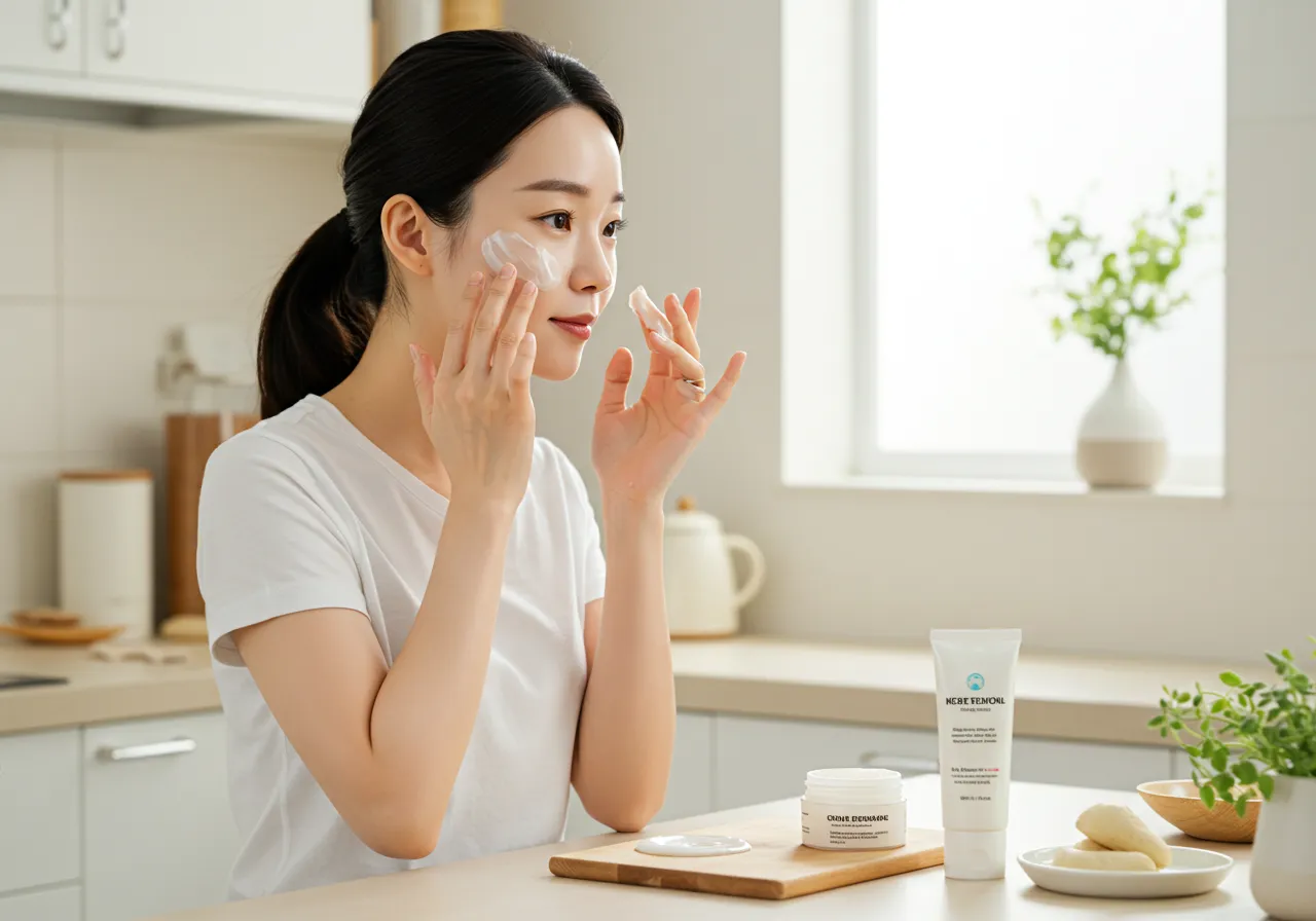 여름화장, 남자화장품