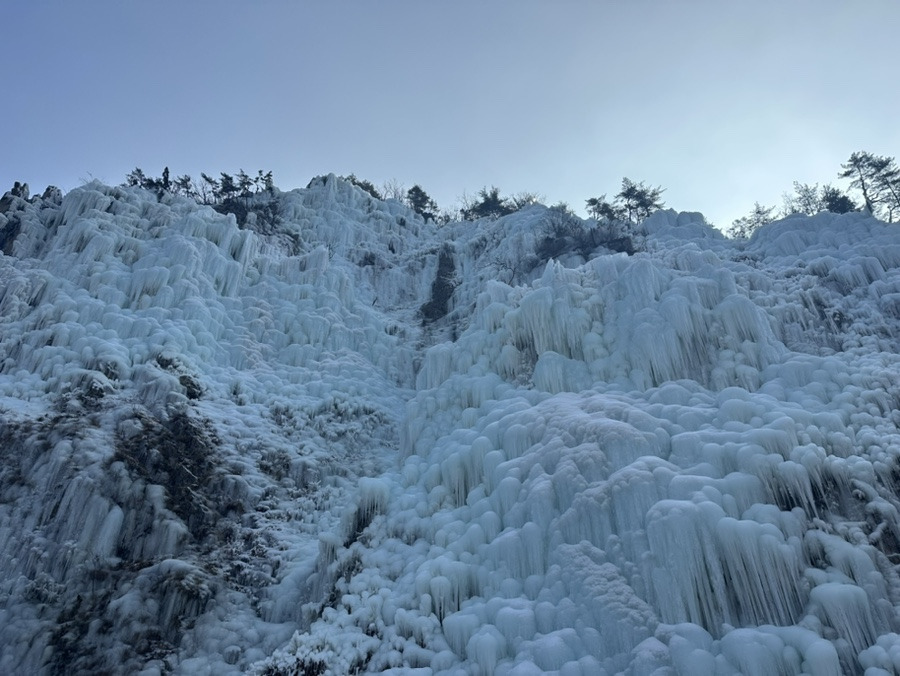 청송 얼음골