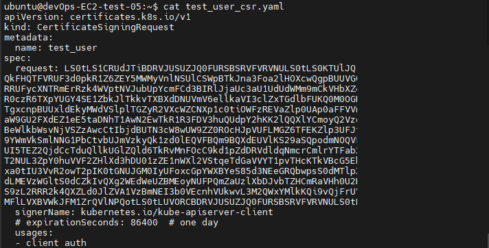 CertificateSigningRequest.yaml