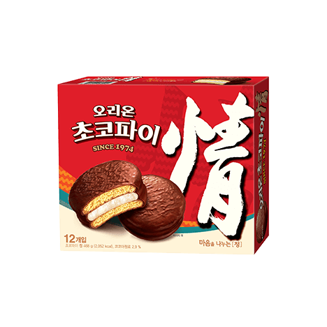 한국희귀간식 초코파이