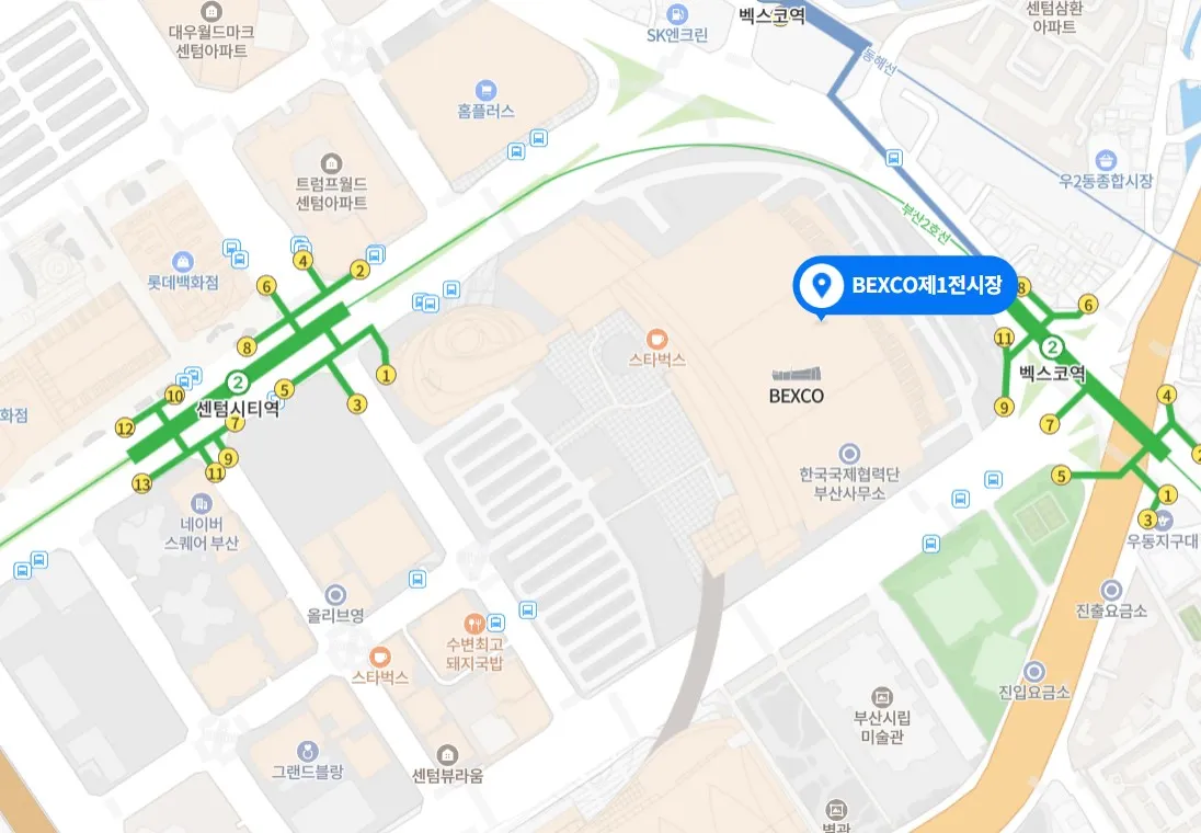 벡스코 제1전시장 이미지2