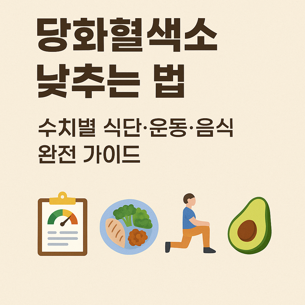 당화혈색소-낮추는법-수치별-식단-운동-음식-당뇨-당뇨수치