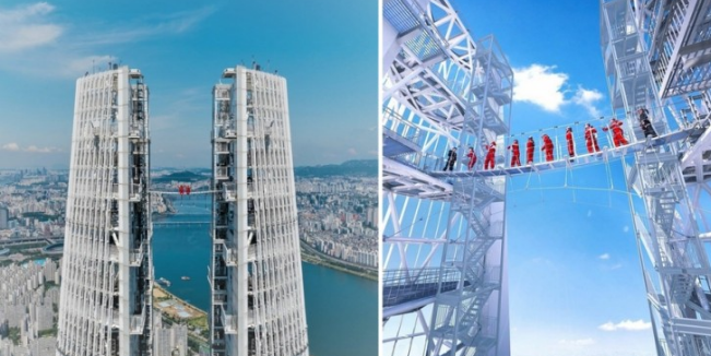 서울스카이 (롯데월드타워빌딩)&amp;#44; 스카이 브릿지 투어