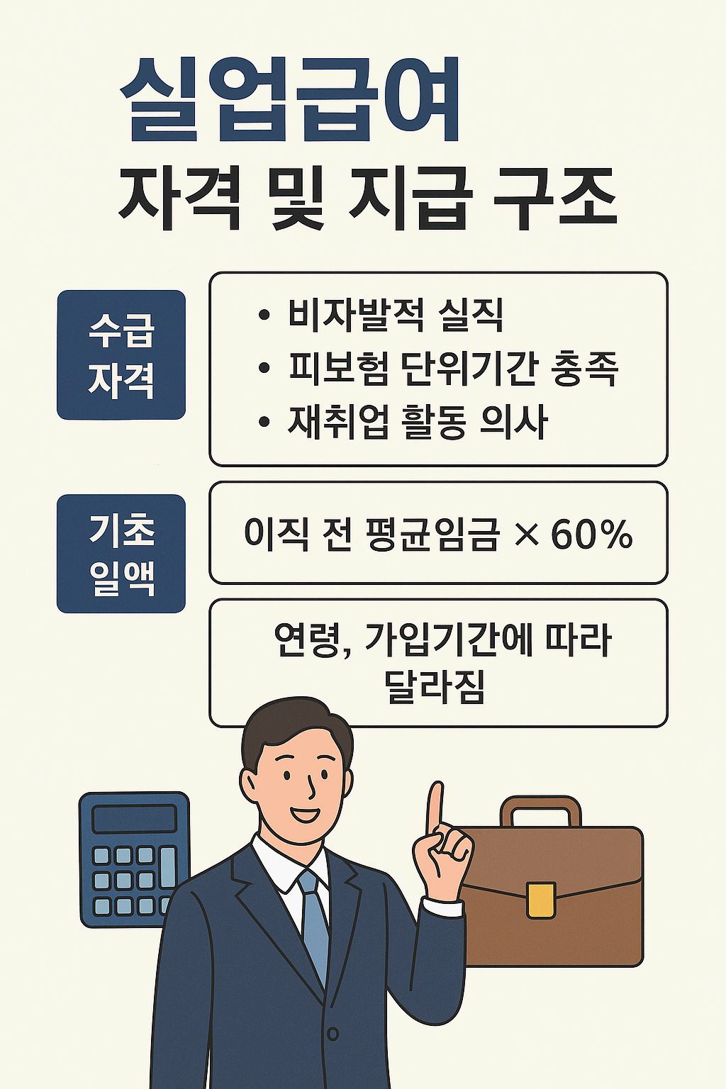 실업급여 수급 자격과 지급 구조 총정리