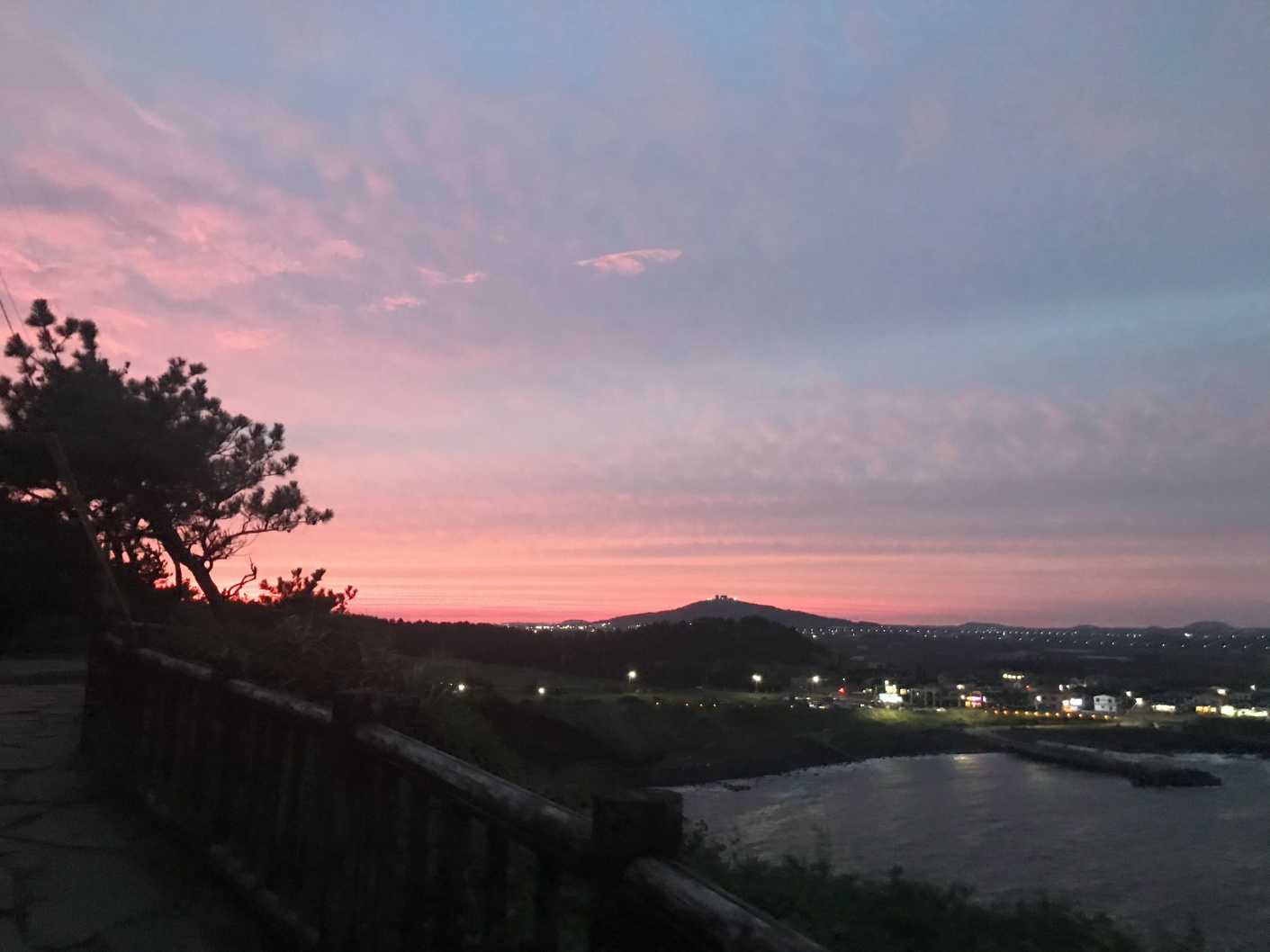 썬셋 산방산