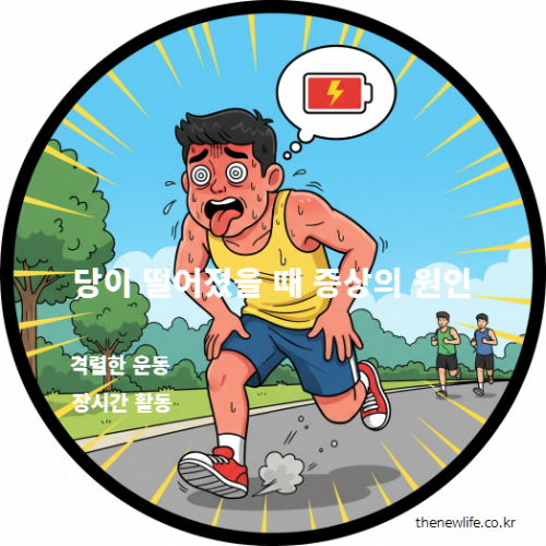 격렬한 운동 후 지쳐서 헉헉거리는 사람