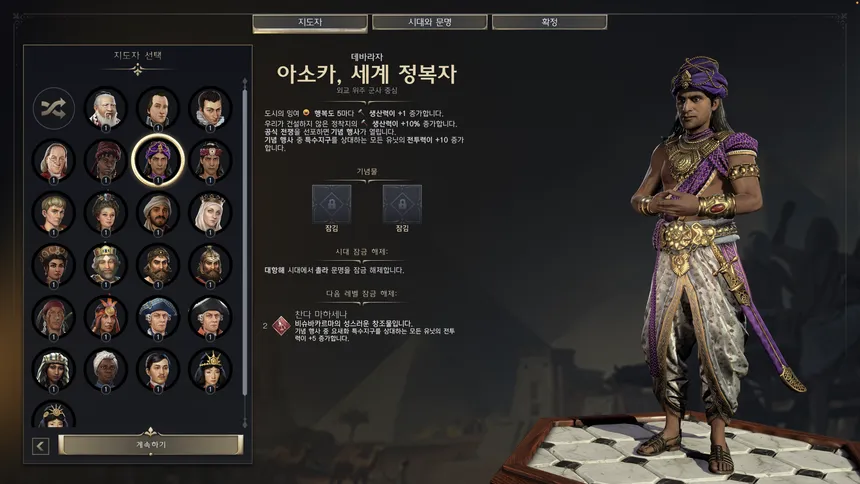 문명 7 인기 문명 순위