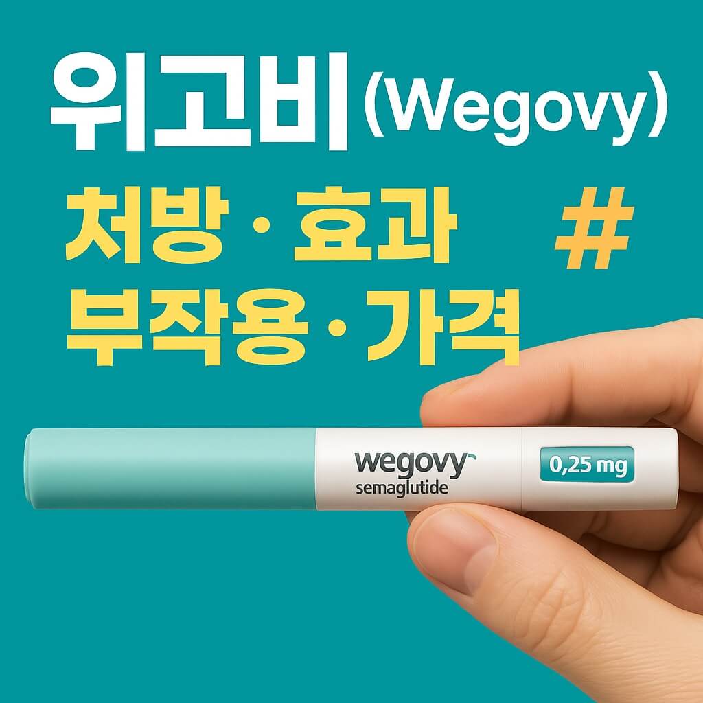 위고비(Wegovy) 완전 정복! 처방, 효과, 부작용, 가격까지 한눈에