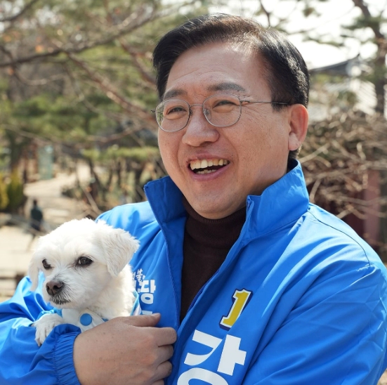 민주당 용산구 강태웅 후보 여론조사 지지율