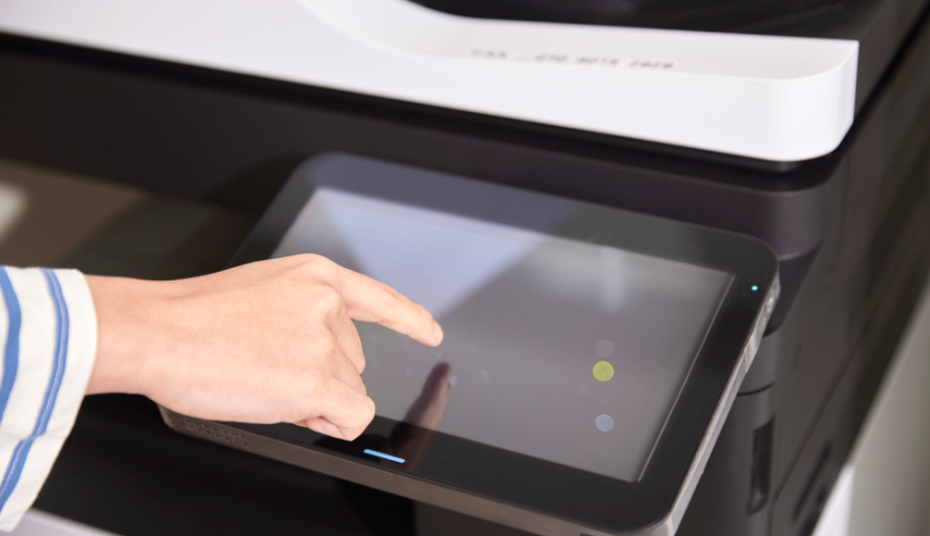 프린터-터치-스크린