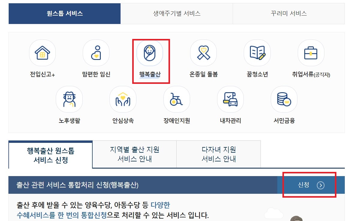 신청순서 설명하는 사진 5