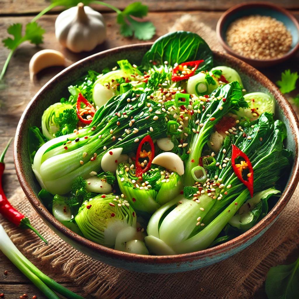 청경채 겉절이 청경채무침 청경채김치 만들기