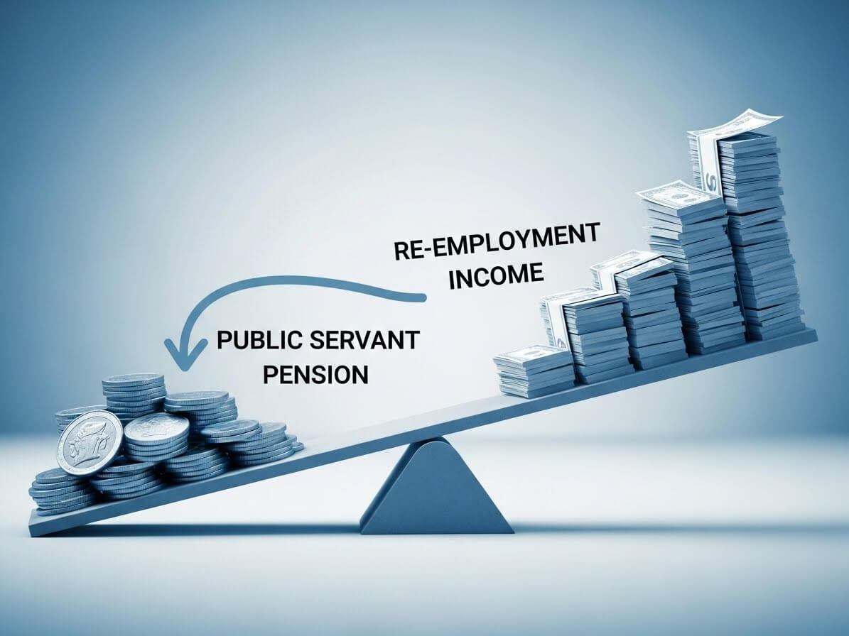 공무원 연금 재취업 감액