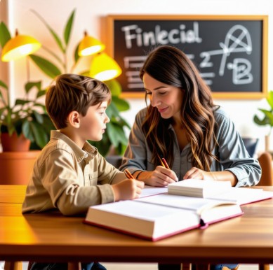 애니어그램1번 엄마와 2번 아들의 돈공부하는 모습