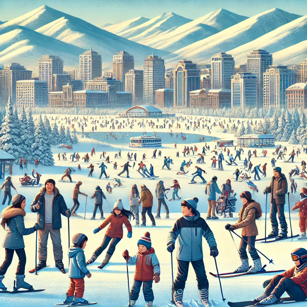 울란바토르에서 스포츠 관련 사진