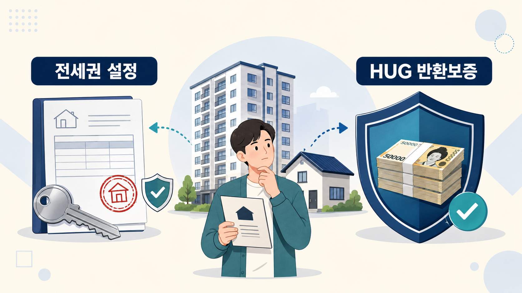 전세권과 HUG반환보증 비교