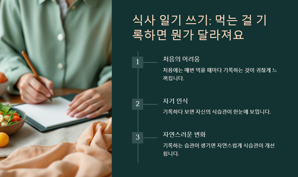 다이어트 성공을 위한 필수 습관 5가지