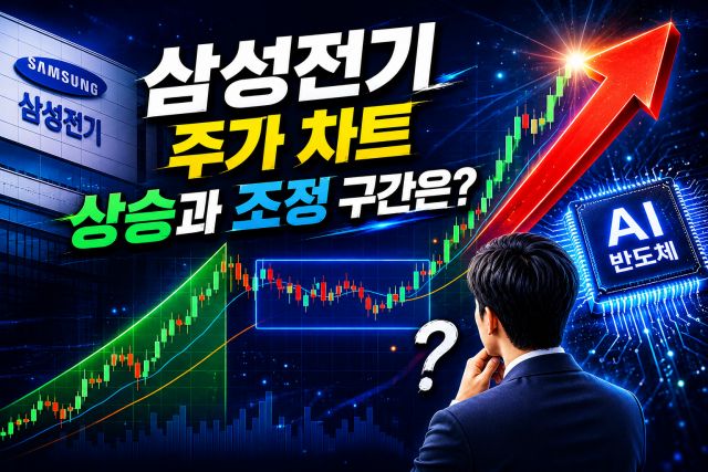 삼성전기 주가 조정과 목표주가 전망 분석 이미지