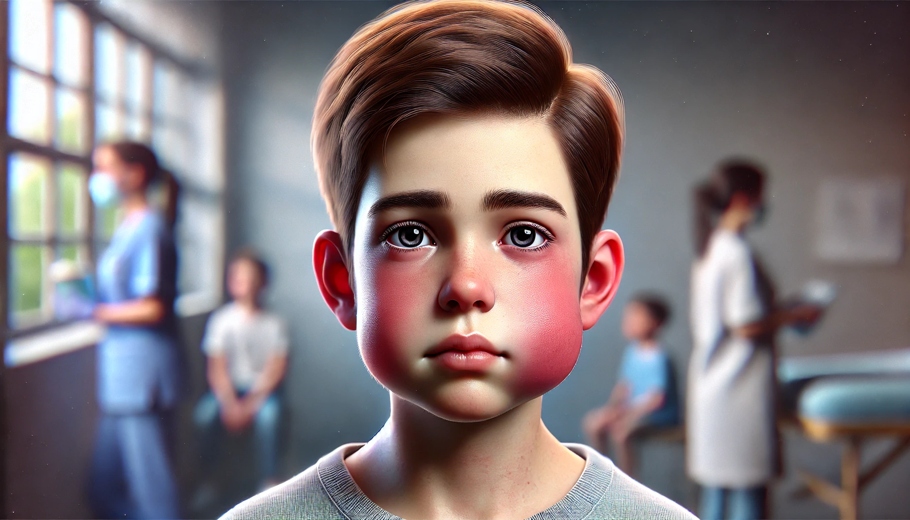 어린이 볼거리 유행성 이하선염