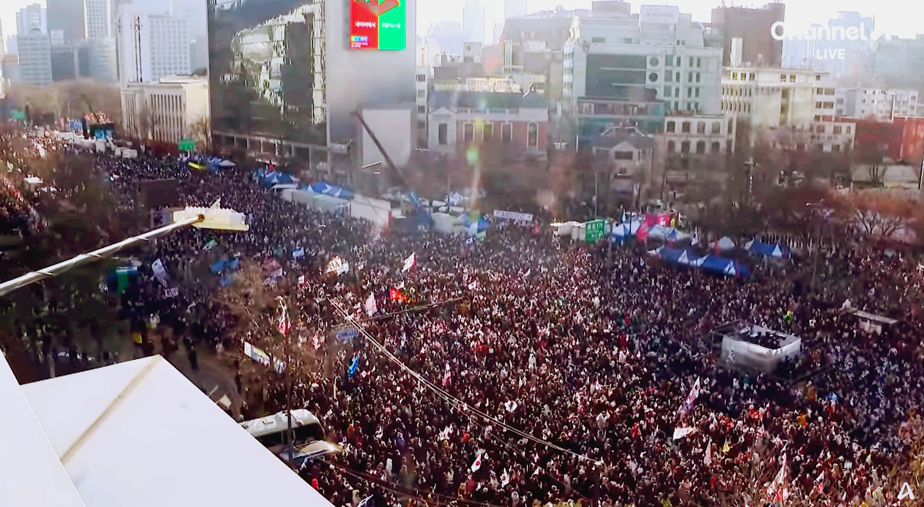 탄핵 반대 집회