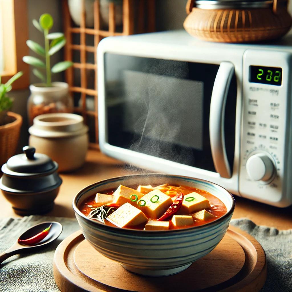 순두부전자레인지찜