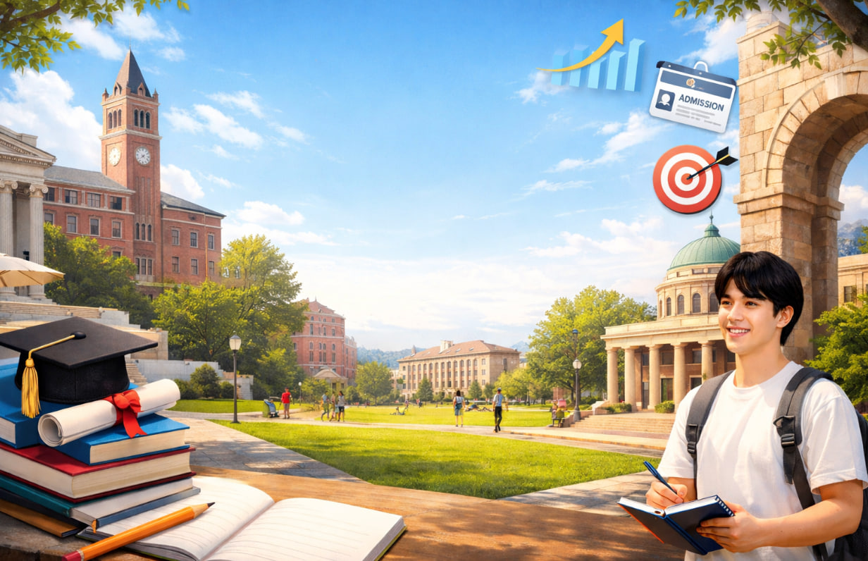 대학 입시 관련한 이미지