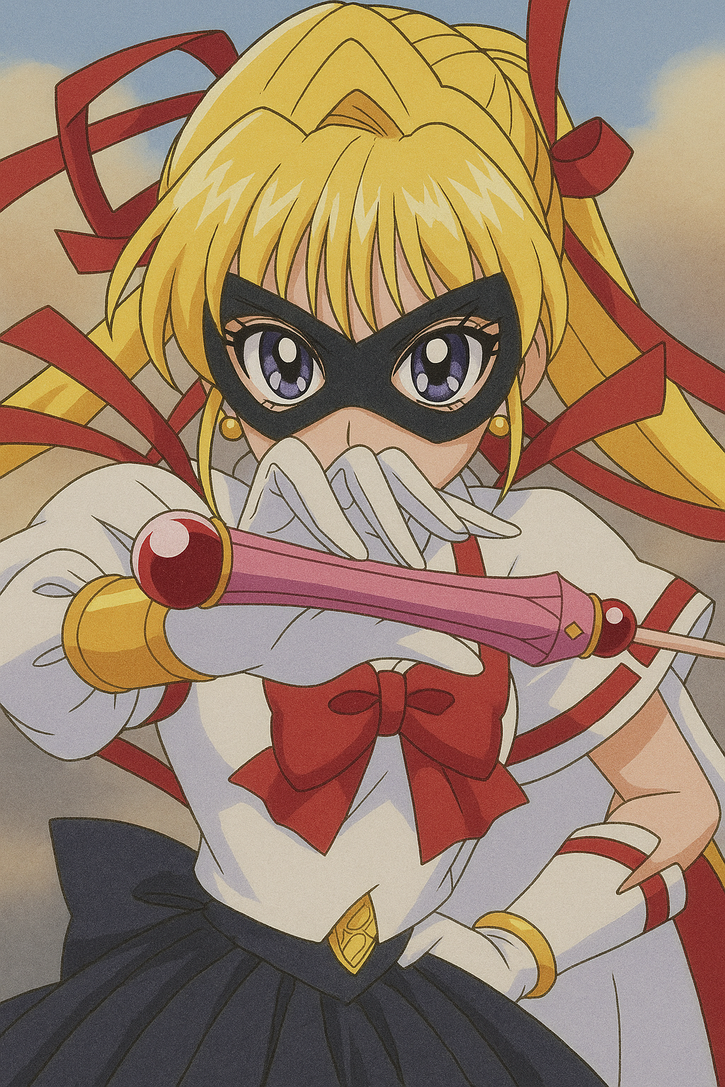 신의괴도 잔느 주인공 아트