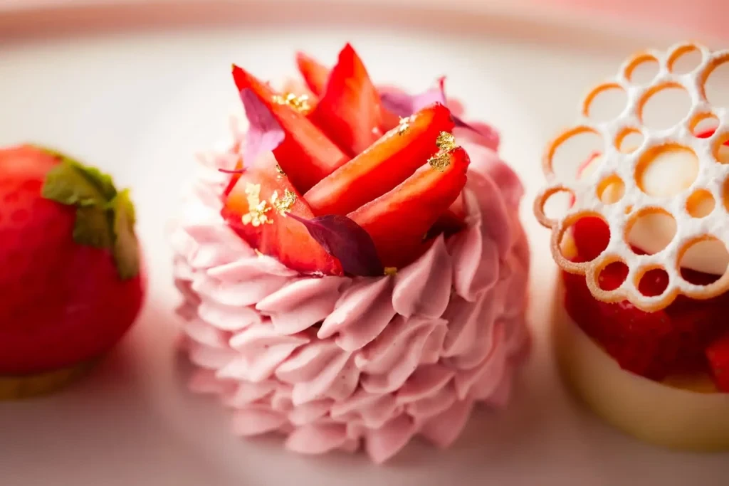 딸기 글루텐 프리 애프터눈 티 : 하얏트 센트릭 긴자 도쿄
3