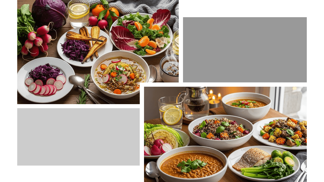 겨울철 식단 조절 전략