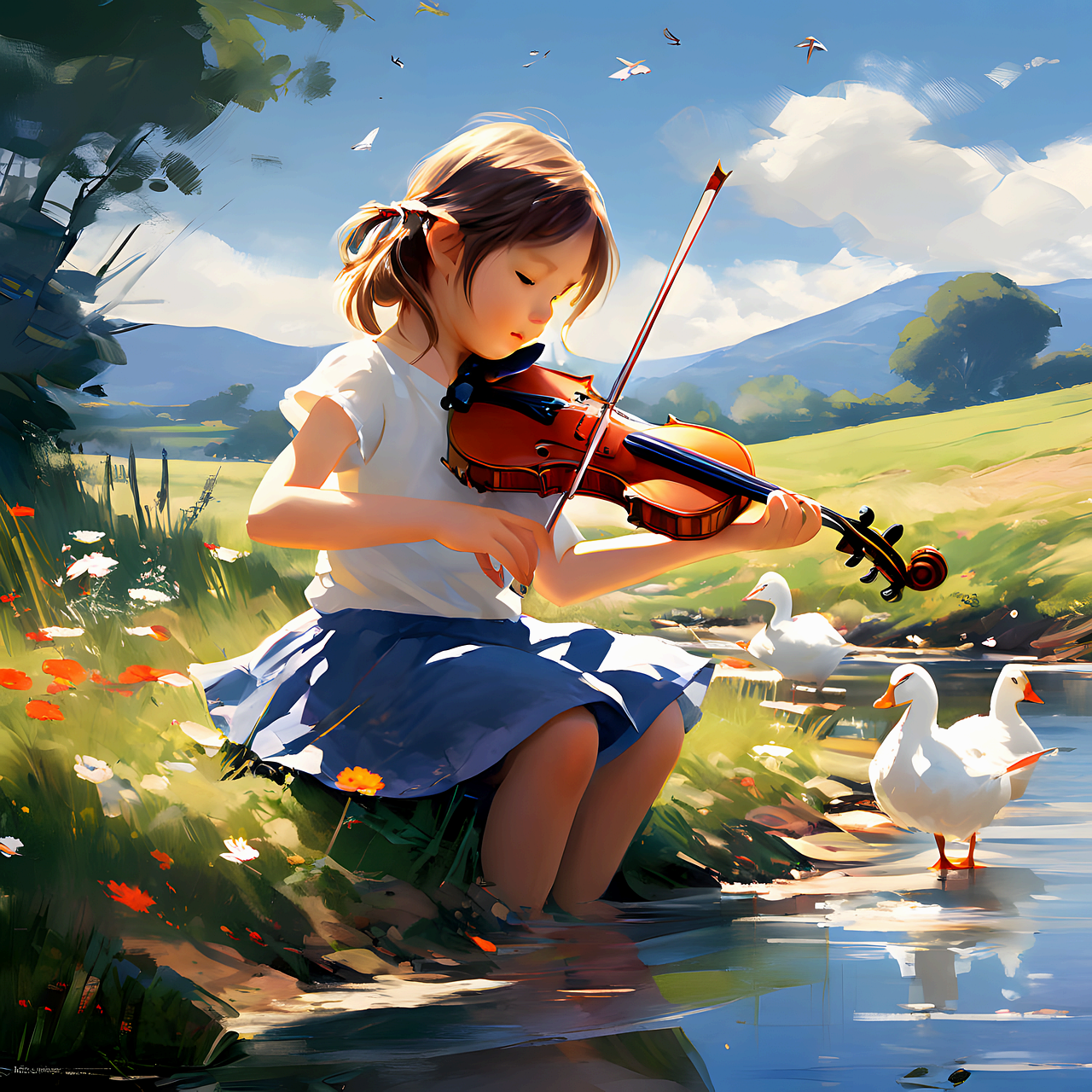 스즈키 바이올린 1권 - 3. 예쁜 새: 바이올린 기초를 아름답게 완성하는 연습곡