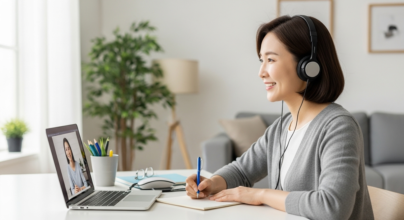 디지털노마드 온라인 강의 참여 장면