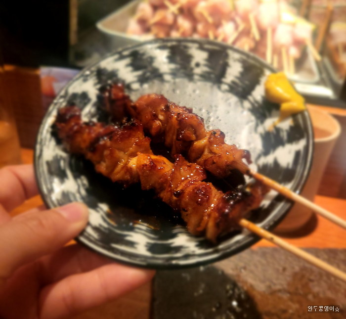 야키토리 무사시 껍질 꼬치
