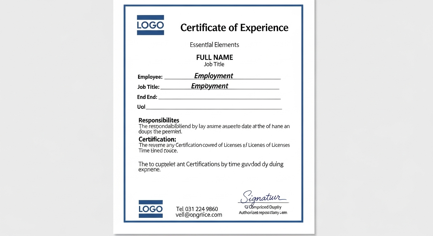 경력증명서에 포함되어야 할 필수 항목#3