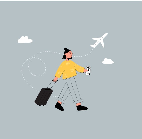 가족 해외여행 사진