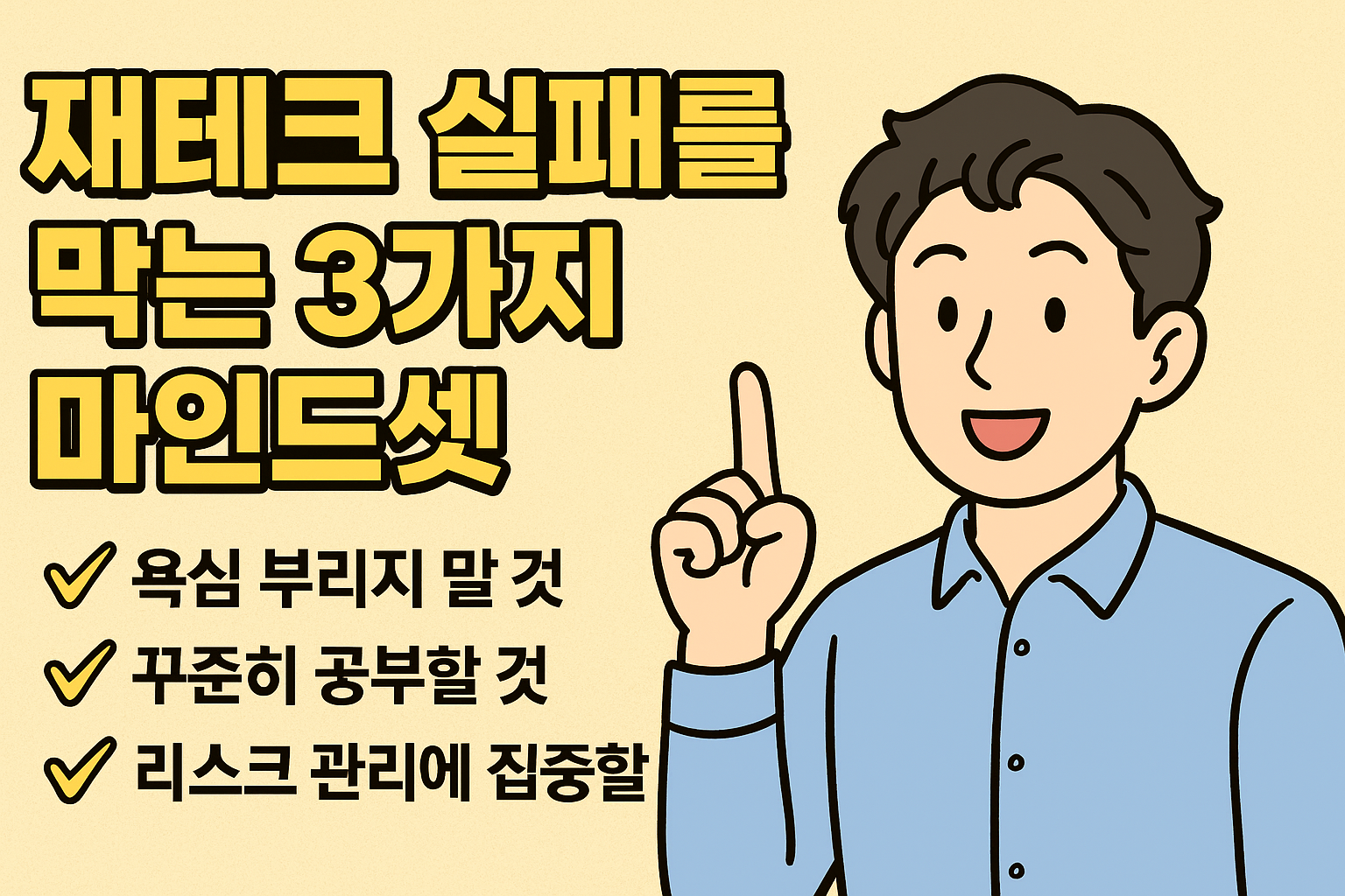 재테크 실패를 막는 3가지 마인드셋