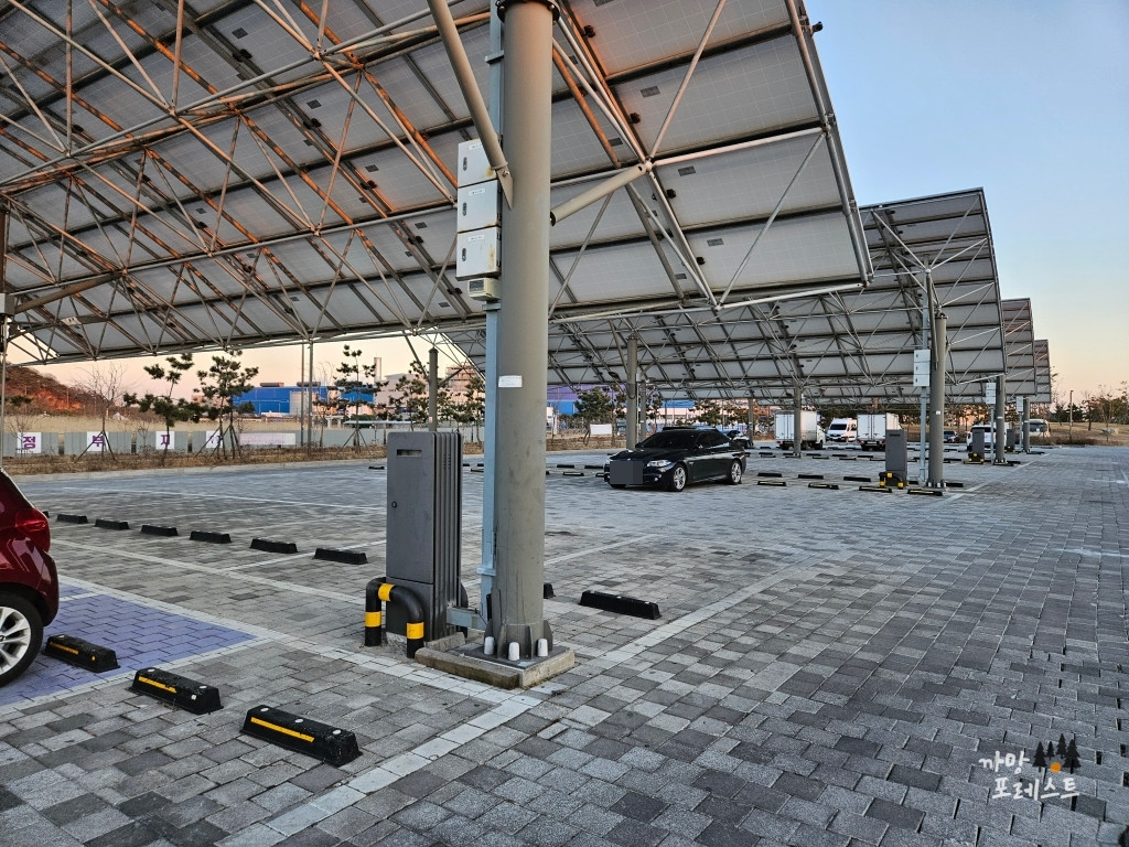 시흥 배곧한울공원 주차장