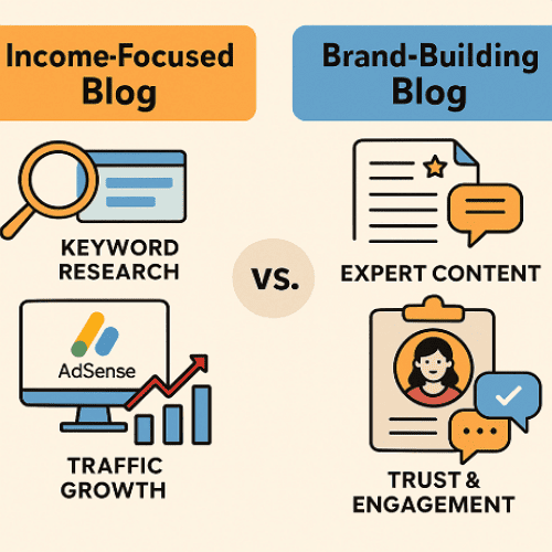 수익형 블로그 vs 브랜딩 블로그 관련 사진