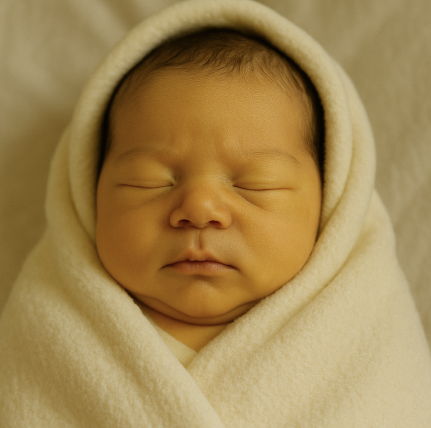 신생아 황달 관련 사진