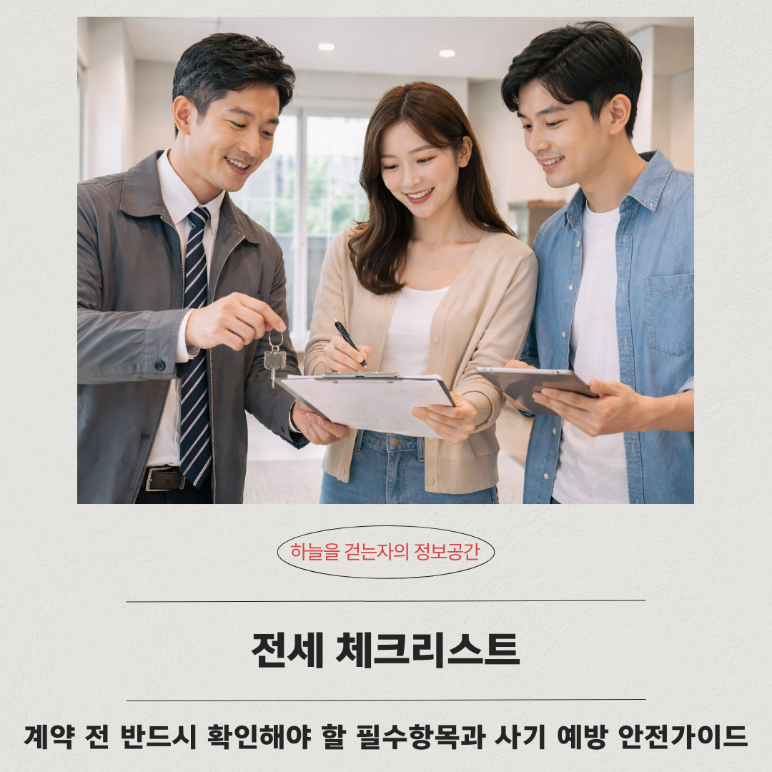 전세 체크리스트 ❘ 계약 전 반드시 확인해야 할 필수항목과 사기 예방