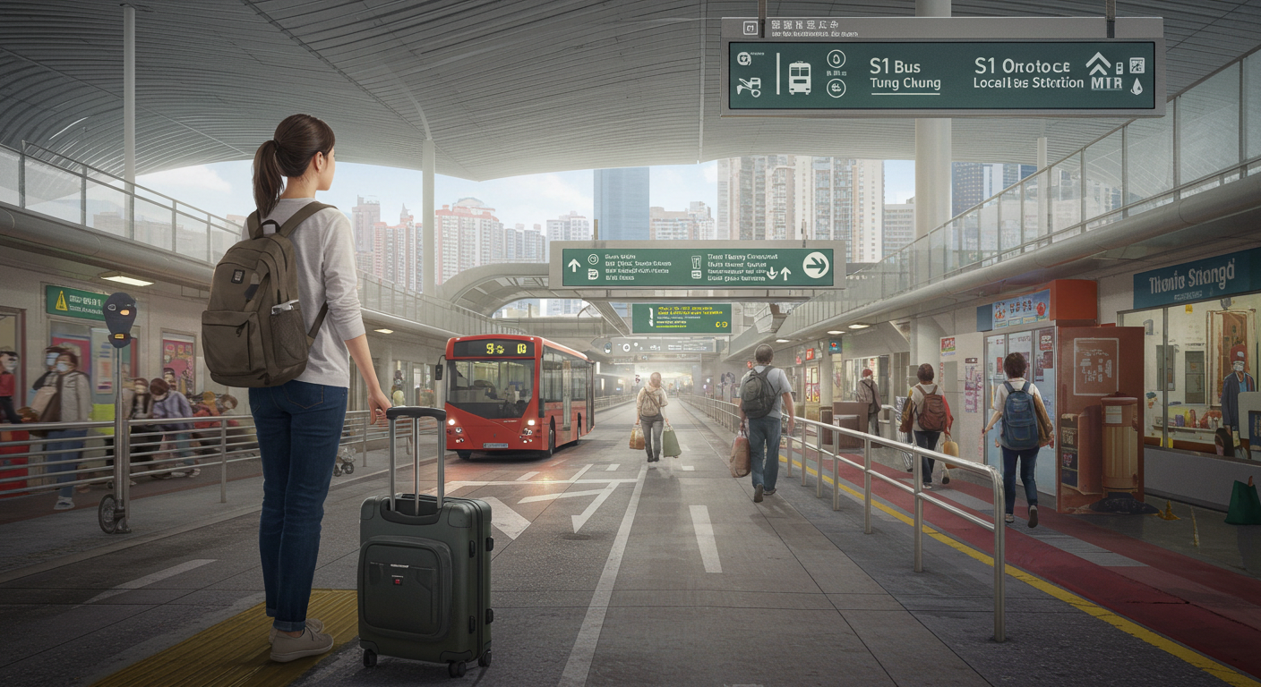 홍콩 공항에서 숙소까지 현지인처럼 교통수단 이용해 보는법에 관한 이미지