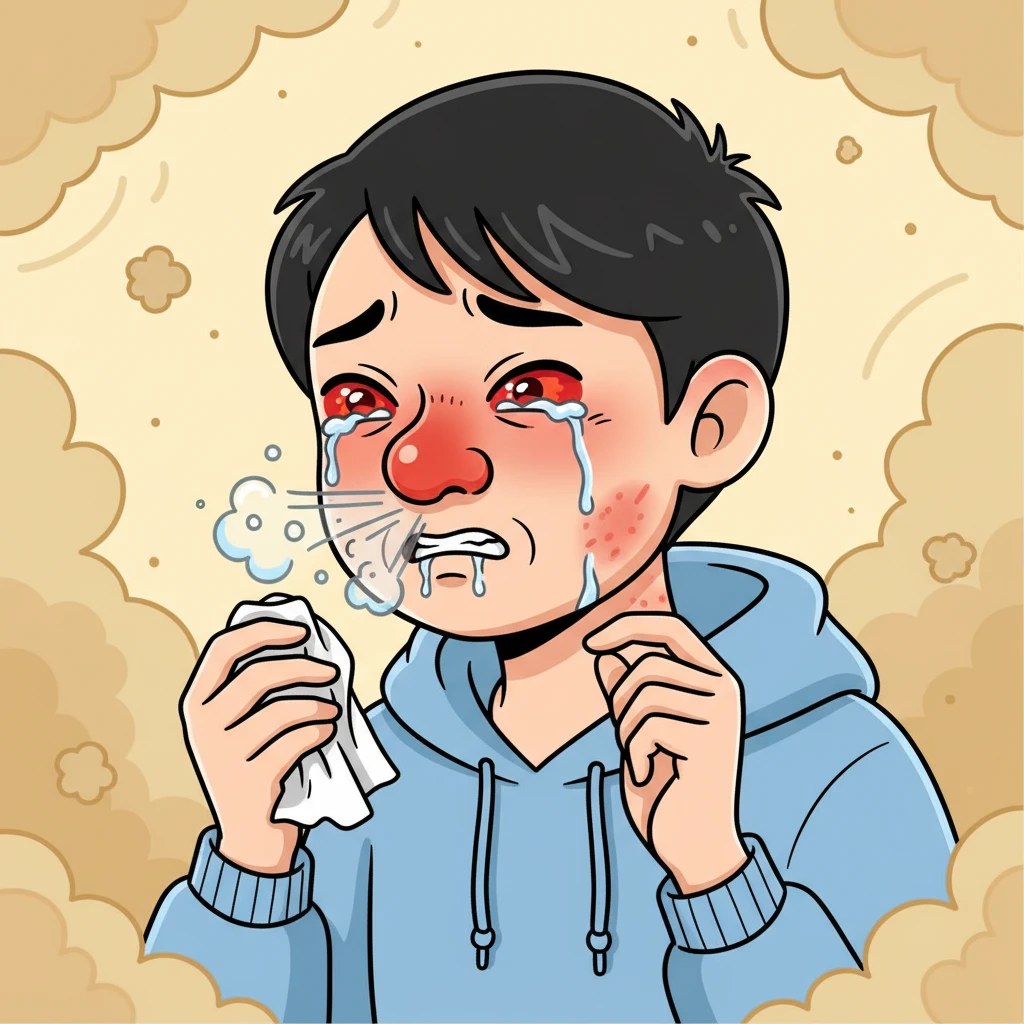 눈 가려움과 피부 발진 줄이는 황사철..