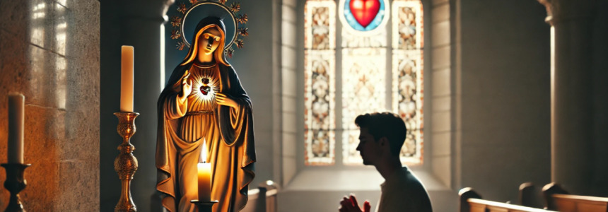 가톨릭 성모 성심께 바치는 봉헌 기도